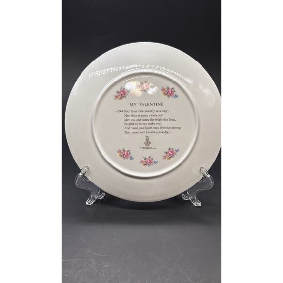 Vintage Royal Doulton My Valentine Day 1979 Collector Plate 8 1/4 " - Picture 11 of 16
